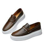 Whitfield - Refined Leather Penny Loafer