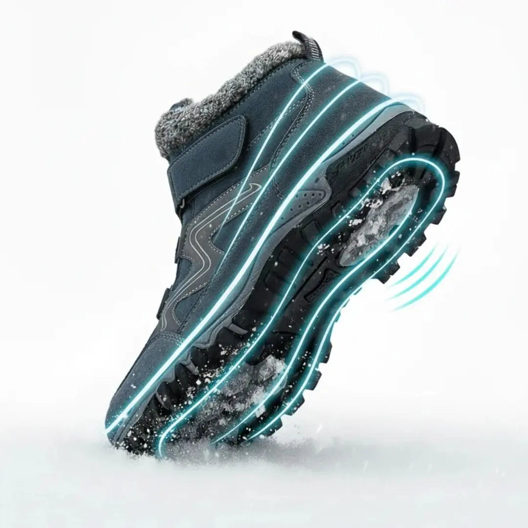 EvoComfort Men's Waterproof Winter Boots with Vibram Sole