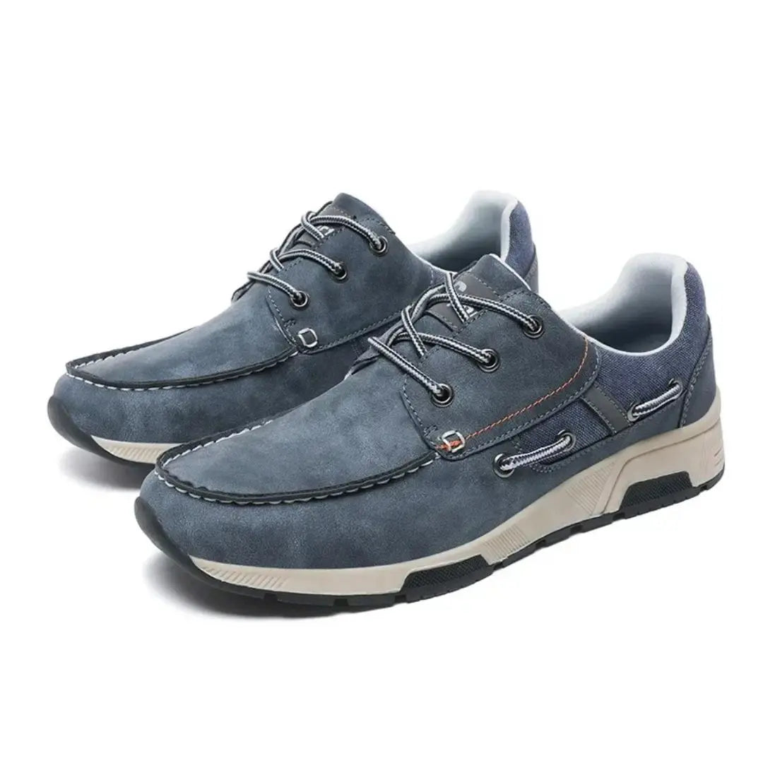 Ozark - Casual Moc-Toe Leather Shoe