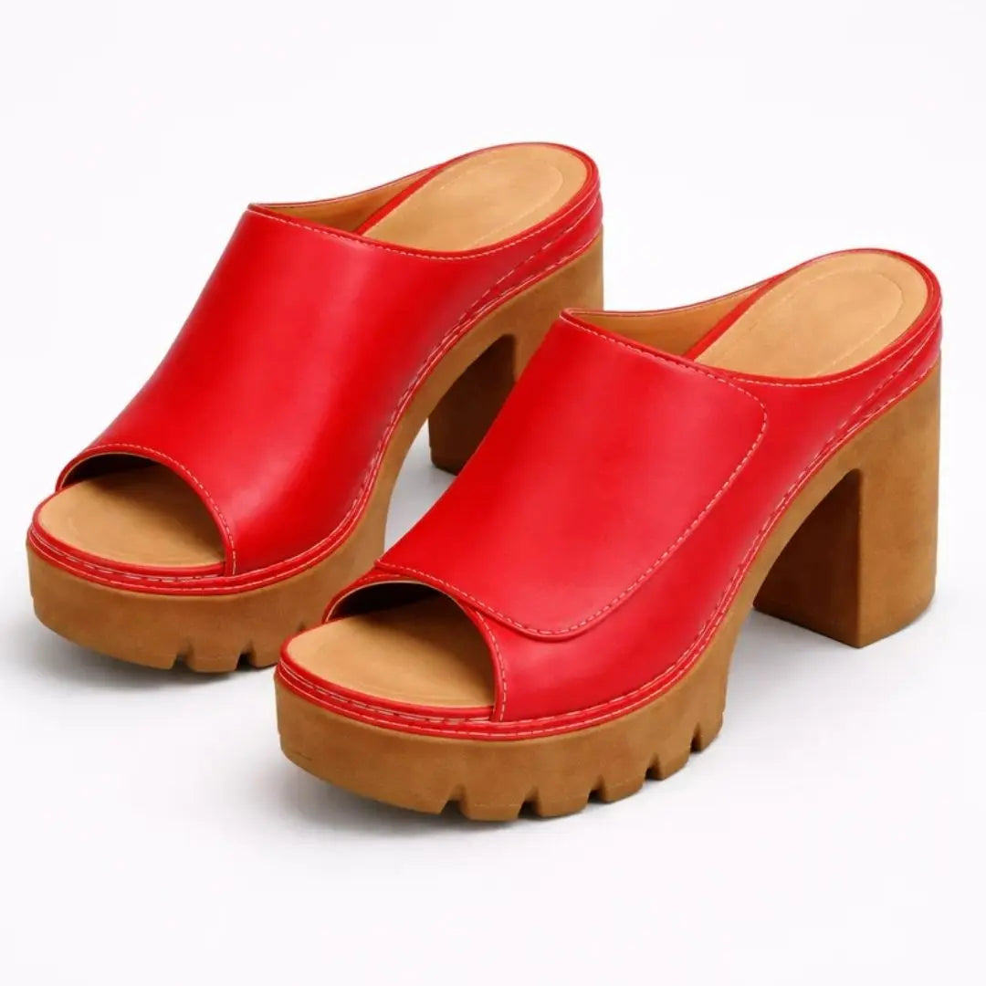 Maricel - Platform Heeled Sandal