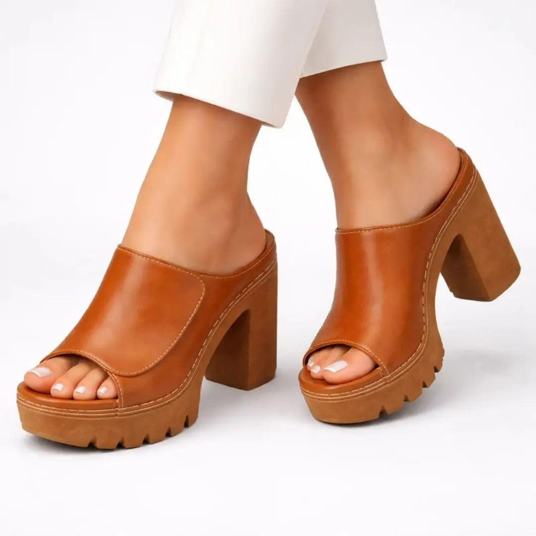 Maricel - Platform Heeled Sandal