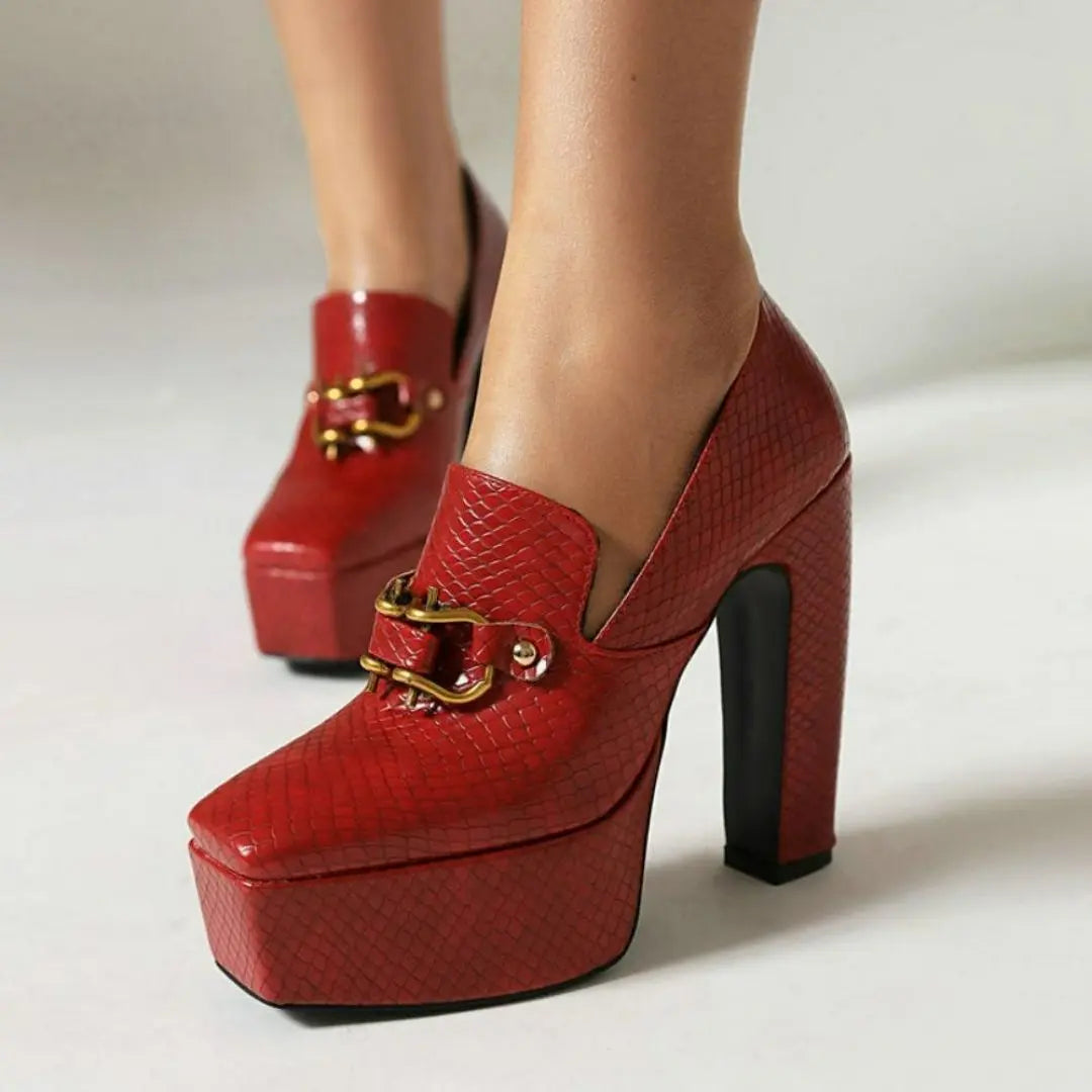 Alessia Women's Platform Heels - Olympus London