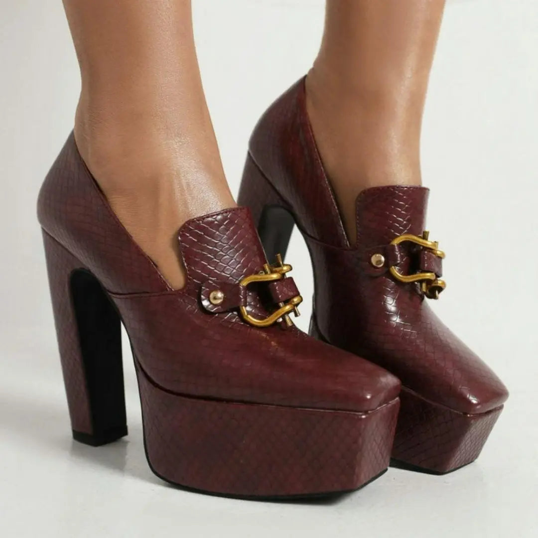 Alessia Women's Platform Heels - Olympus London