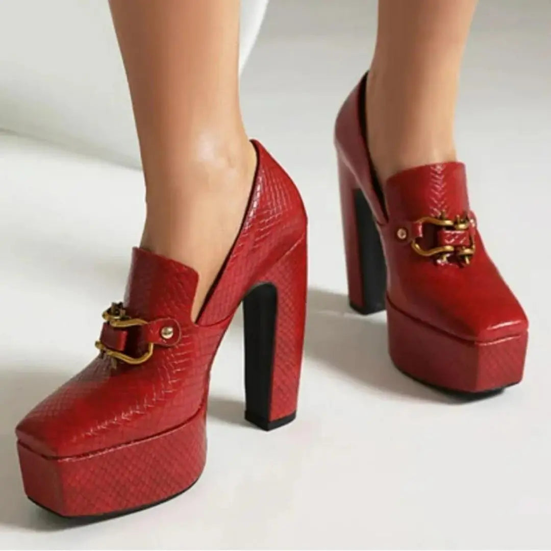 Alessia Women's Platform Heels - Olympus London