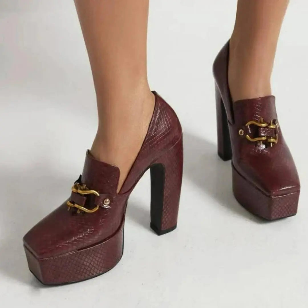 Alessia Women's Platform Heels - Olympus London