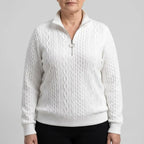 Amy Women's Sweater With Zipper