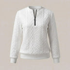 Amy Women's Sweater With Zipper
