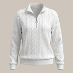 Amy Women's Sweater With Zipper