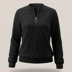 Amy Women's Sweater With Zipper