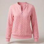 Amy Women's Sweater With Zipper