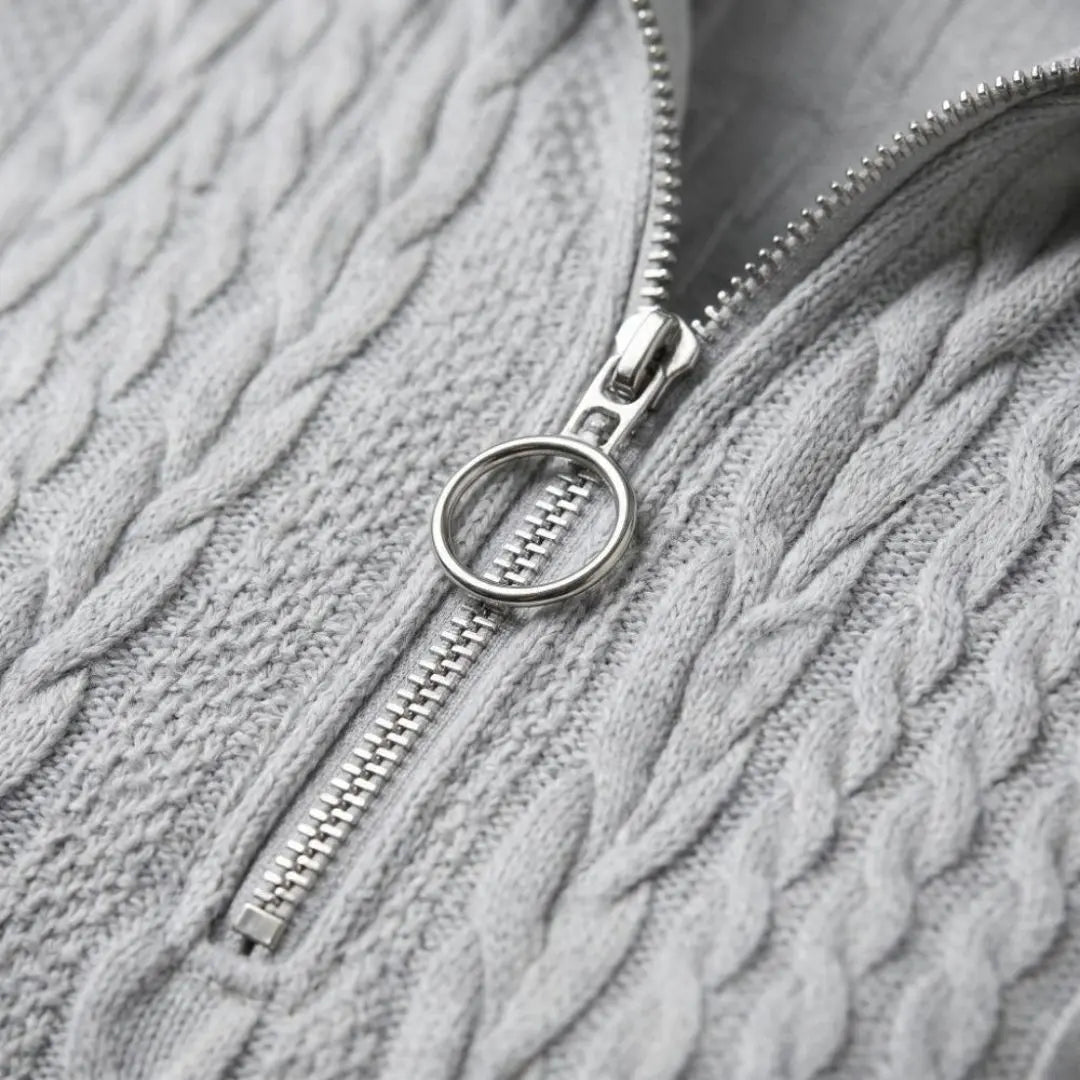 Amy Women's Sweater With Zipper