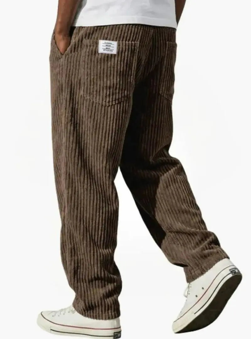 Baxter - Men's Vintage-Inspired Corduroy Trousers