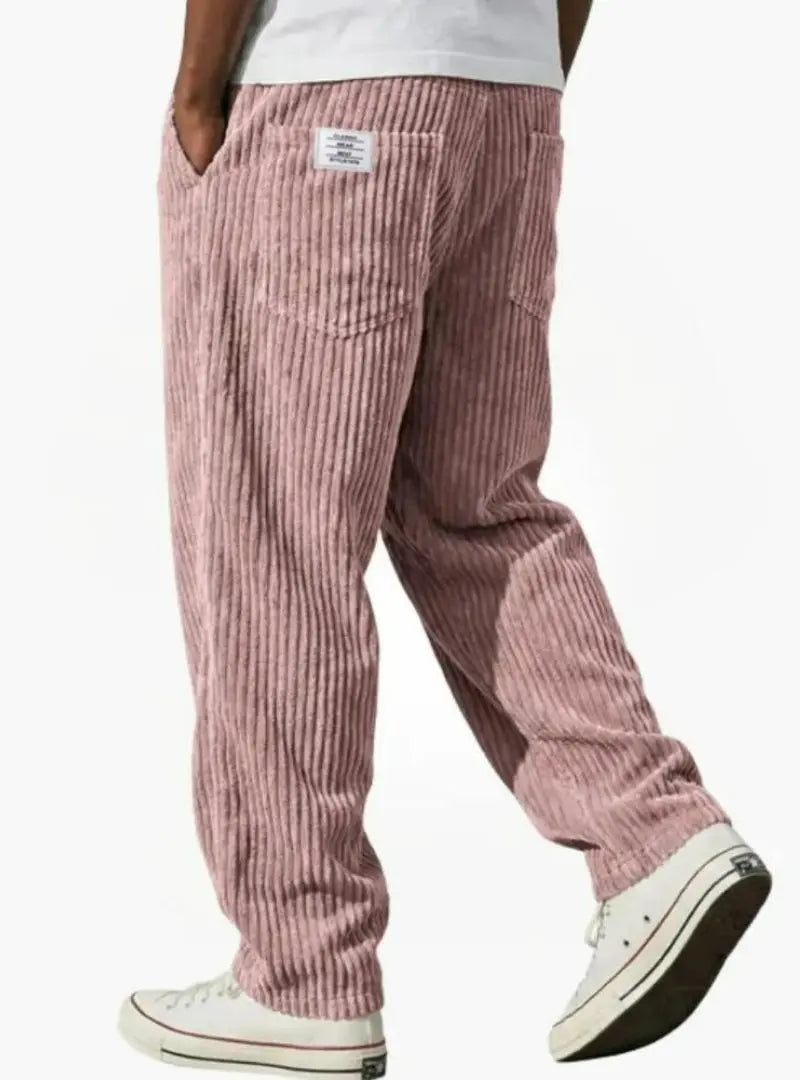 Baxter - Men's Vintage-Inspired Corduroy Trousers