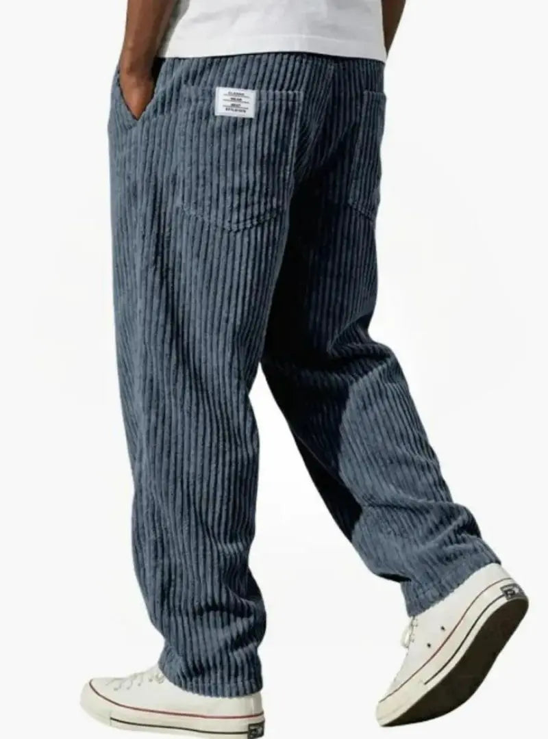 Baxter - Men's Vintage-Inspired Corduroy Trousers