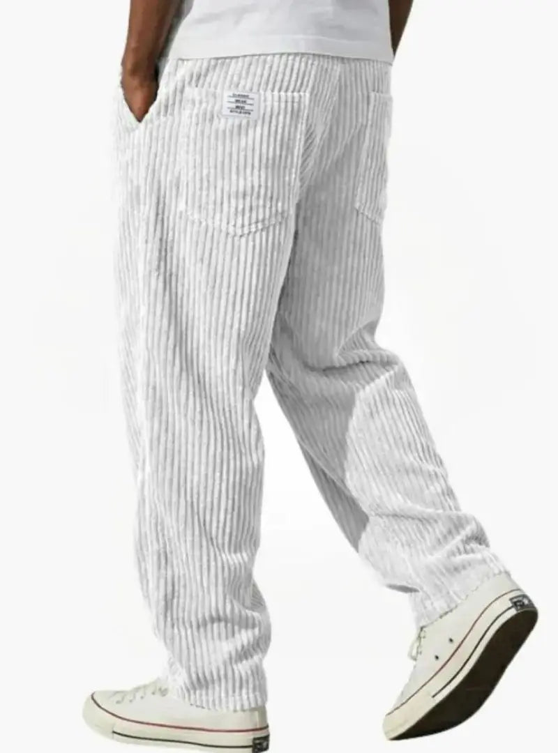Baxter - Men's Vintage-Inspired Corduroy Trousers