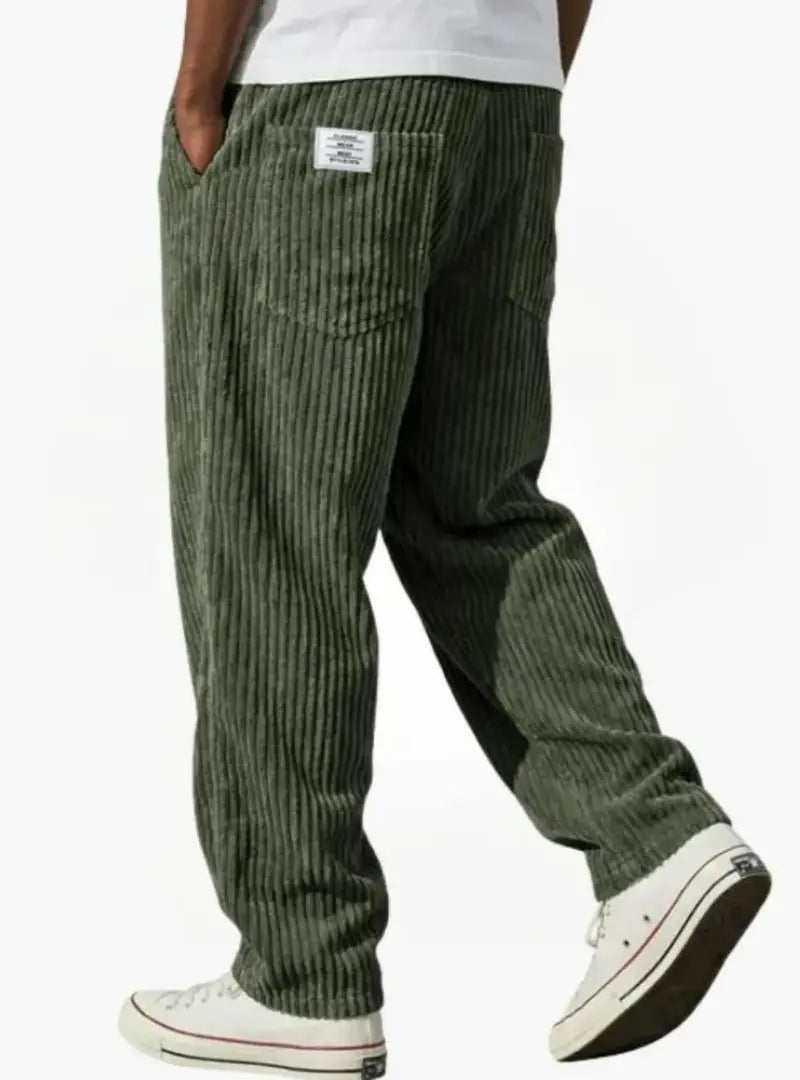 Baxter - Men's Vintage-Inspired Corduroy Trousers