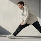 Men's Outdoor Windbreaker with Detachable Hood