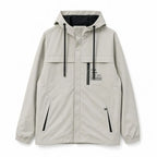 Men's Outdoor Windbreaker with Detachable Hood