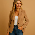 Charlotte - Tailored Single-Breasted Blazer