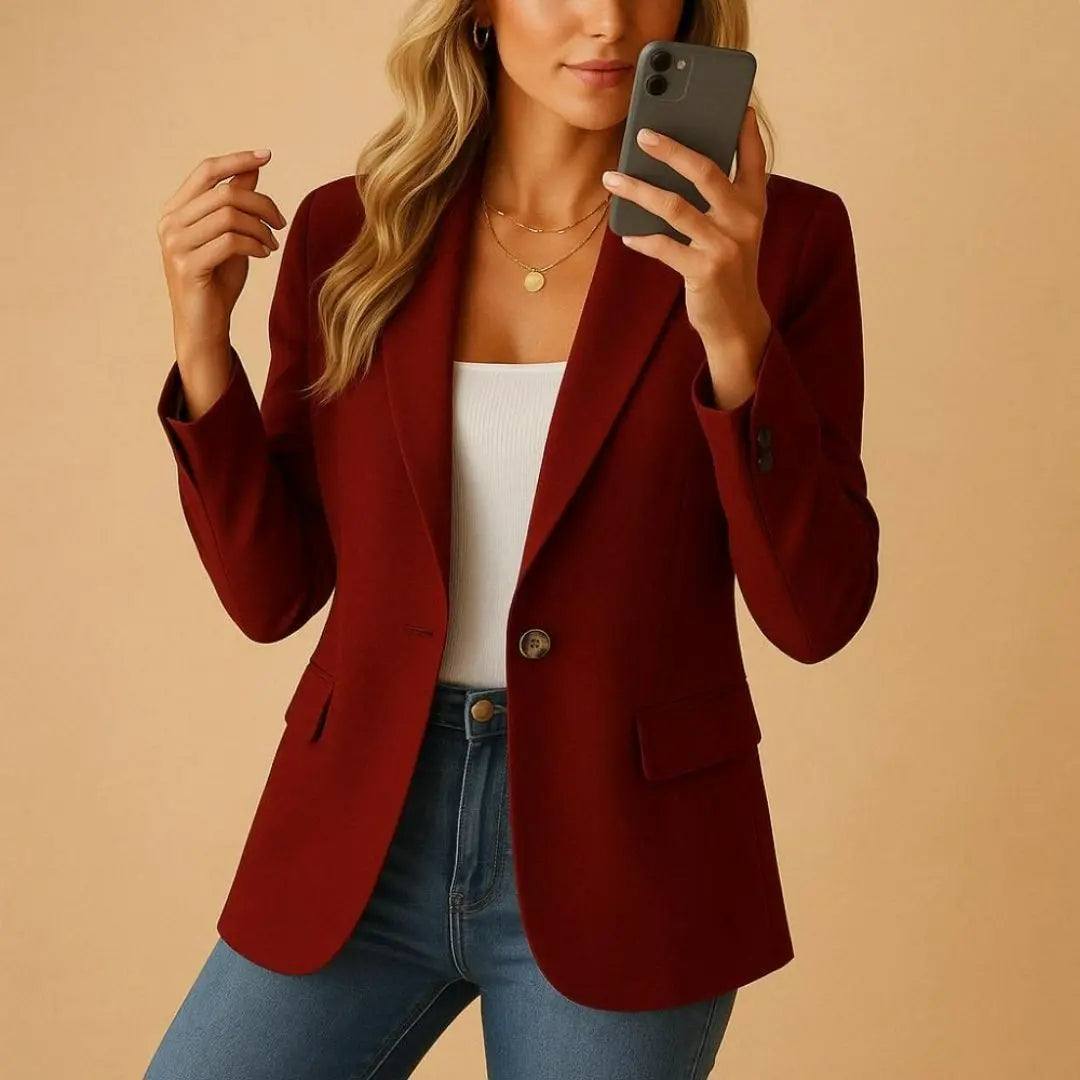 Charlotte - Tailored Single-Breasted Blazer