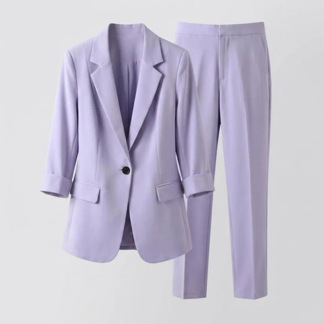 Chloe Women's Blazer and Trouser Set - Olyndra London