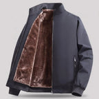 Classic Men's Quilted Bomber Jacket