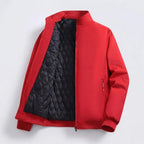Classic Men's Quilted Bomber Jacket
