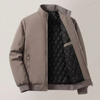 Classic Men's Quilted Bomber Jacket