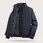 Classic Men's Quilted Bomber Jacket