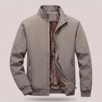 Classic Men's Quilted Bomber Jacket