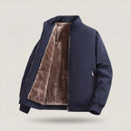 Classic Men's Quilted Bomber Jacket