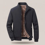 Classic Men's Quilted Bomber Jacket