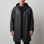Dryguard Men's Long Hooded Raincoat