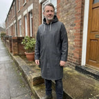 Dryguard Men's Long Hooded Raincoat