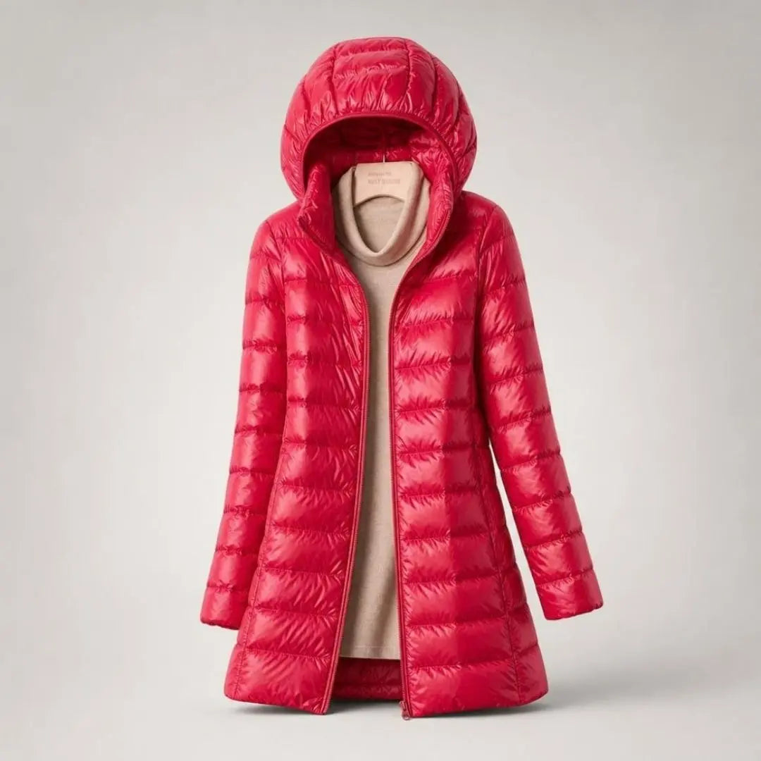 Feathra Ultralight Down Women's Jacket - Olyndra London