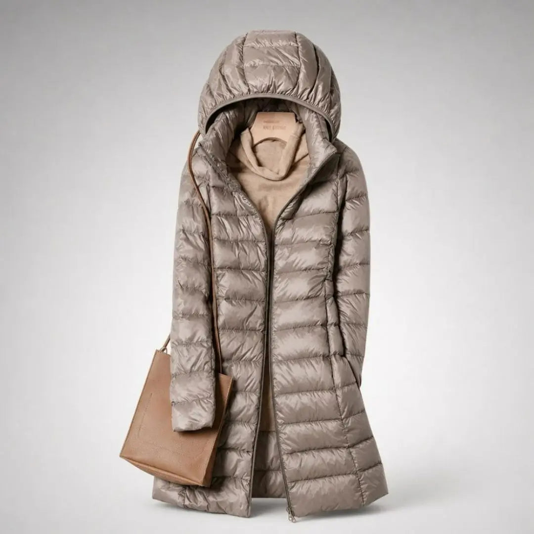 Feathra Ultralight Down Women's Jacket - Olyndra London