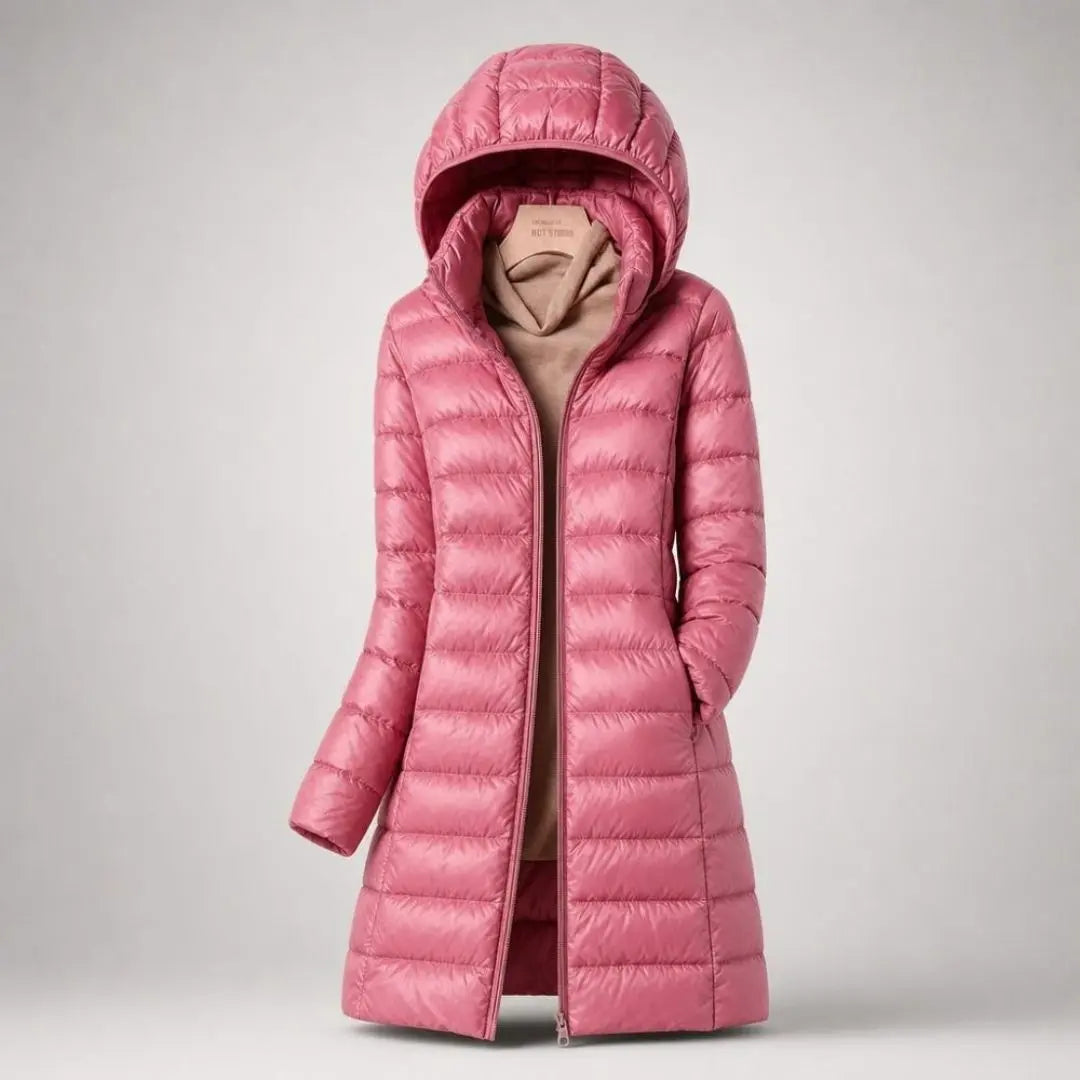Feathra Ultralight Down Women's Jacket - Olyndra London
