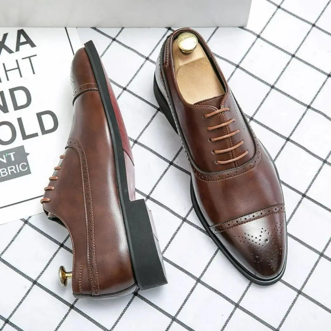 Felipe - Classic Premium Oxford Shoes