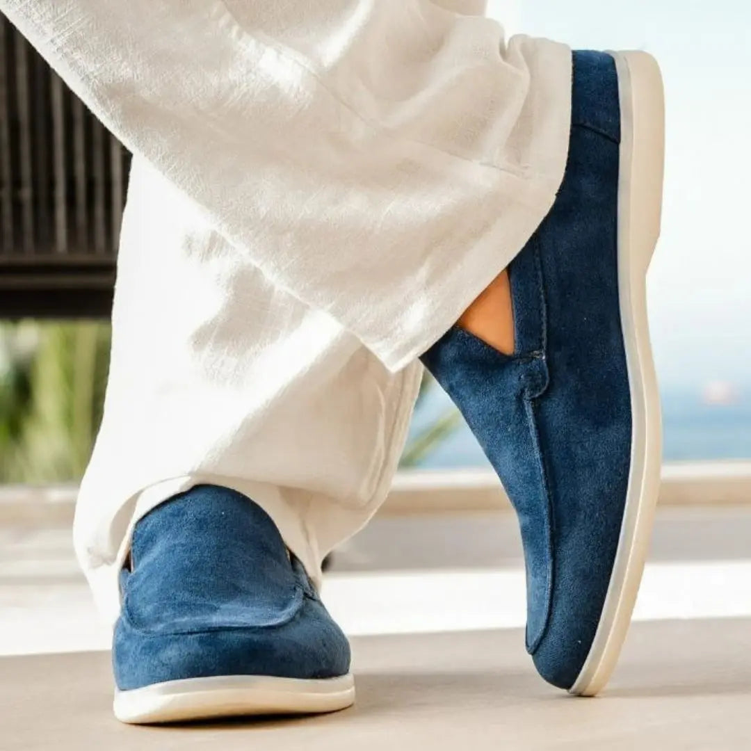 Feratto Signature Italian Suede Men's Loafers