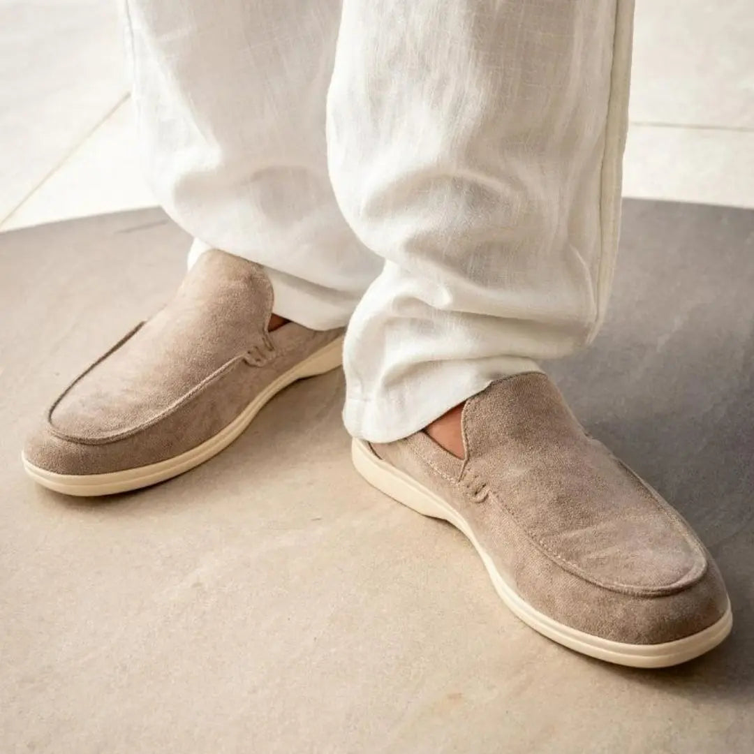 Feratto Signature Italian Suede Men's Loafers