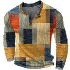George - Men's Colorful Long Sleeve Shirt