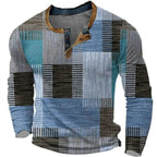 George - Men's Colorful Long Sleeve Shirt