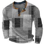 George - Men's Colorful Long Sleeve Shirt