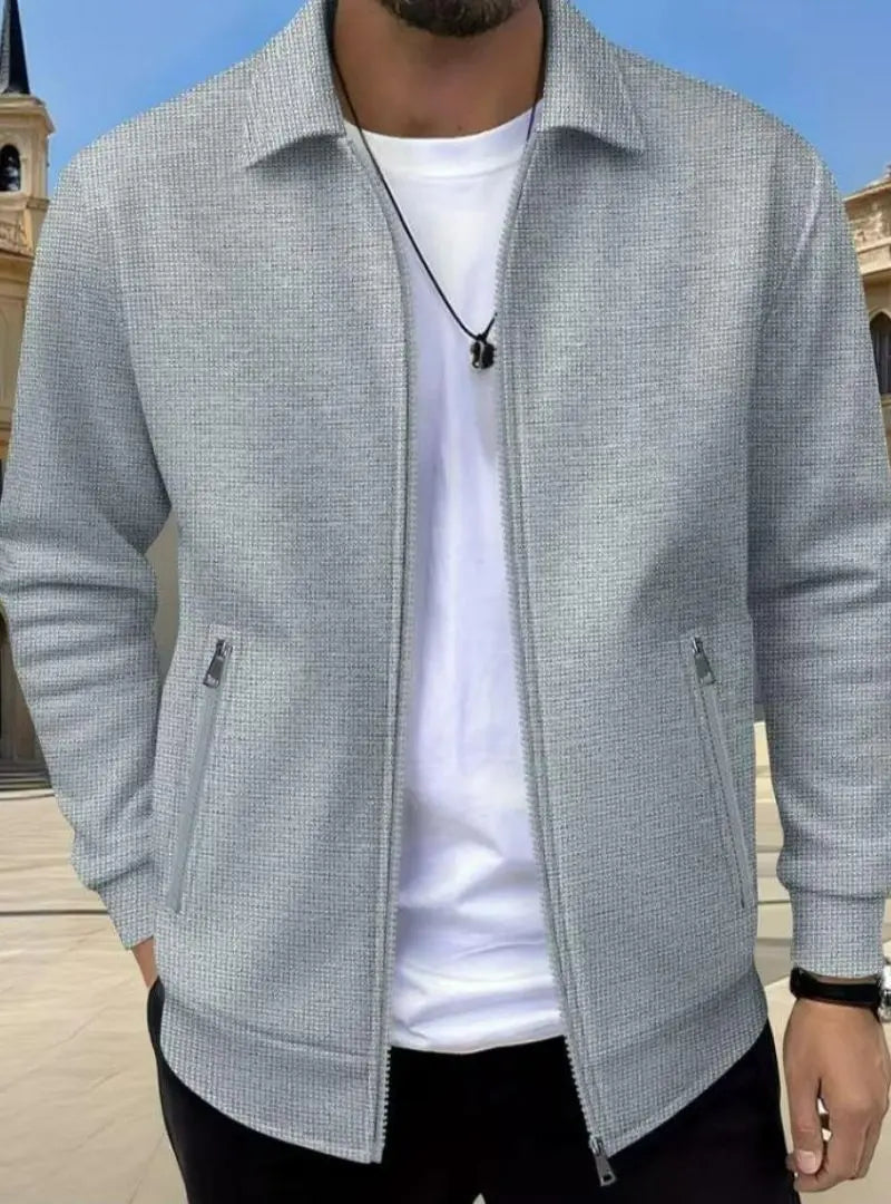 Gideon - Men's Classic Textured Athletic Jacket