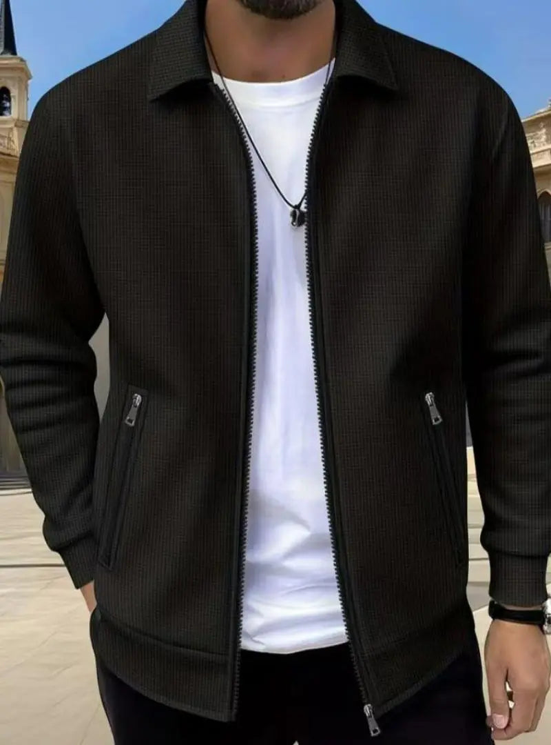Gideon - Men's Classic Textured Athletic Jacket
