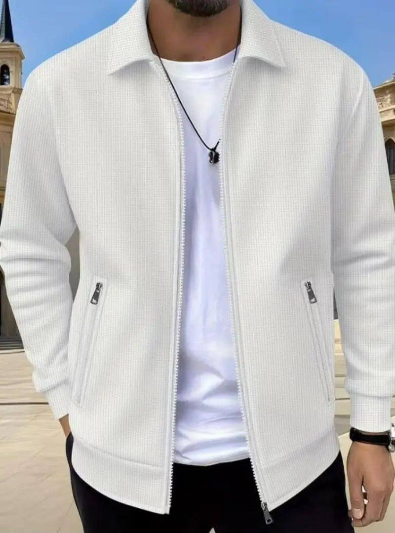 Gideon - Men's Classic Textured Athletic Jacket