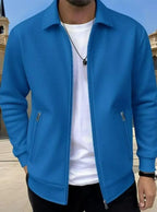 Gideon - Men's Classic Textured Athletic Jacket