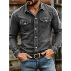 Grayson - Men's Classic Button Up Long Sleeve Shirt