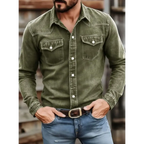 Grayson - Men's Classic Button Up Long Sleeve Shirt