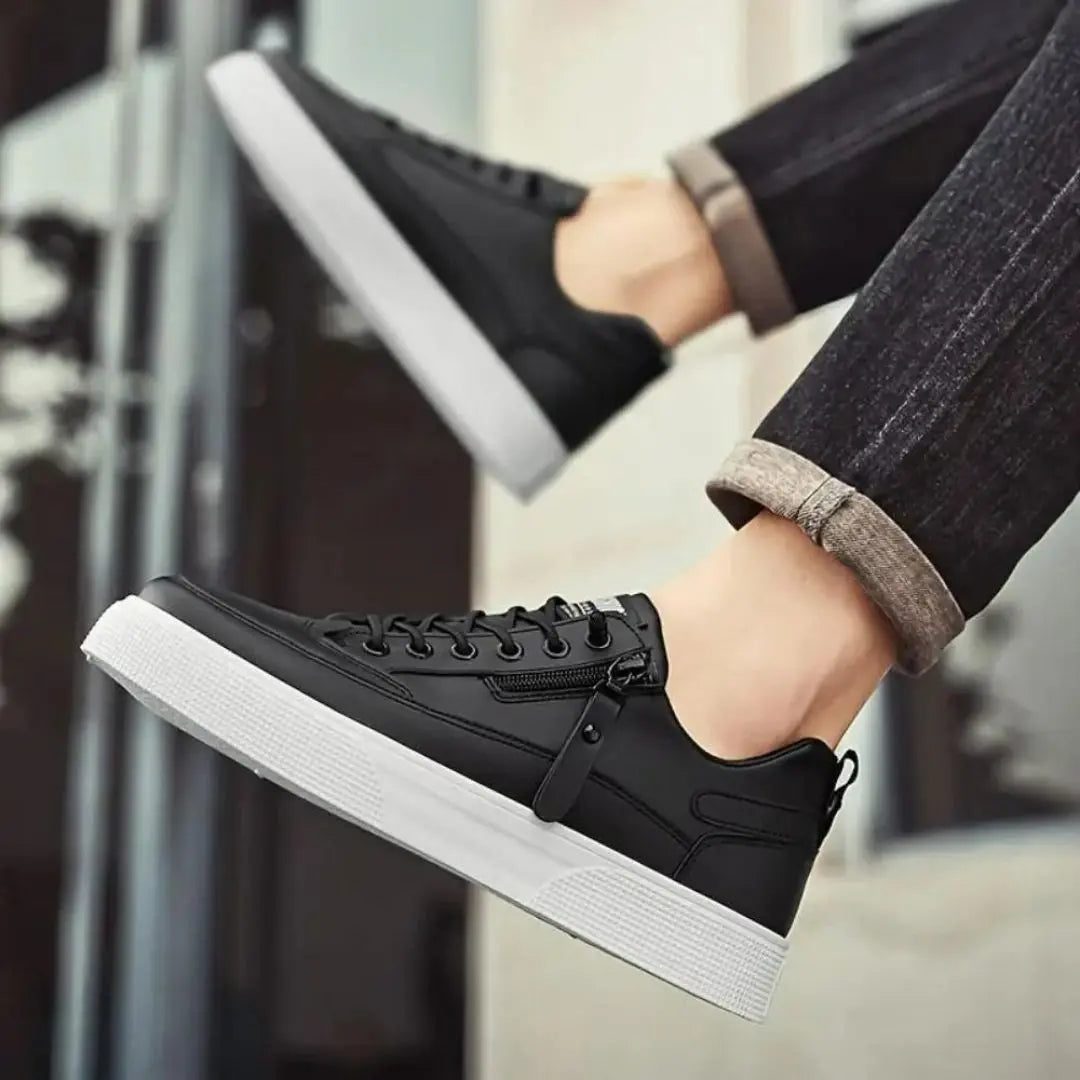 Hugo Italian Leather Men's Trainers